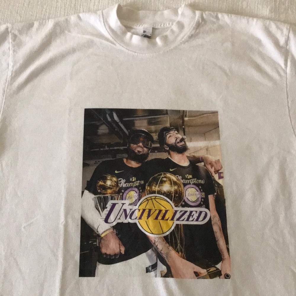 Uncivilized Lakers Championship Tee